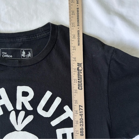 Schrute Farms Beets The Office TV Show T-Shirt Adult M Blue Crewneck TEE - Picture 5 of 5